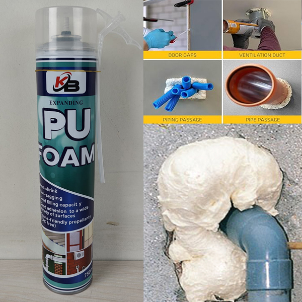 Waterproof Foam Spray Any Window and Doors Leak -750ml