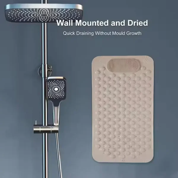 Bathtub and Shower Mats Machine Washable Soft Shower Floor Mat - Image 3