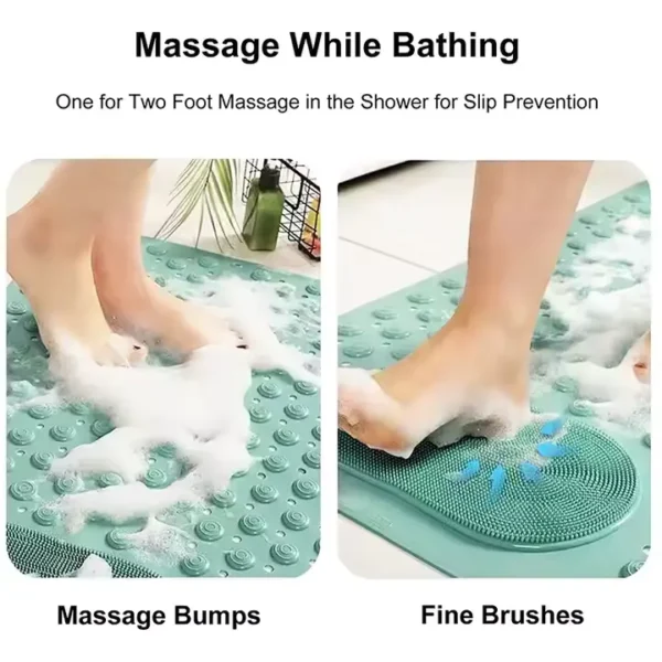 Bathtub and Shower Mats Machine Washable Soft Shower Floor Mat - Image 2